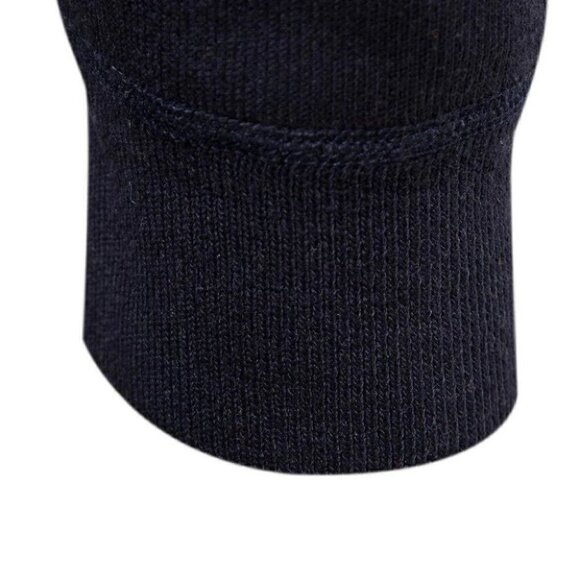 Dark Blue Mens Turtleneck Sweater - Picture 7 of 7